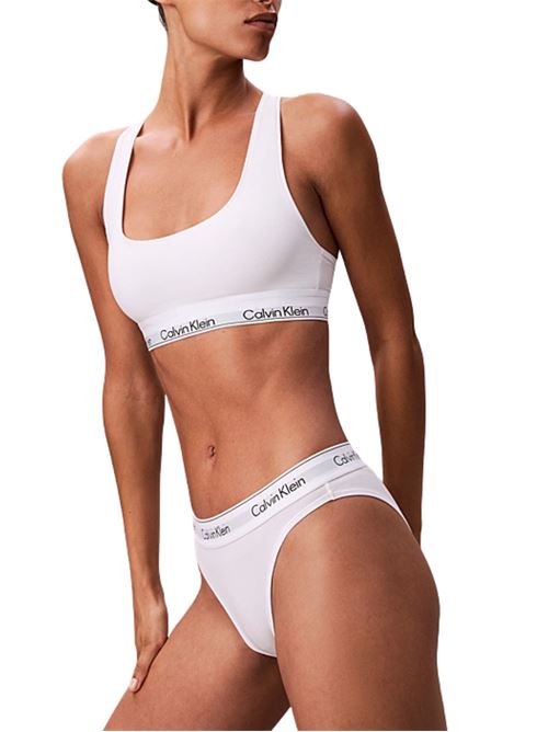 Bralette bianca Icon Calvin Klein | LV00QF8493100